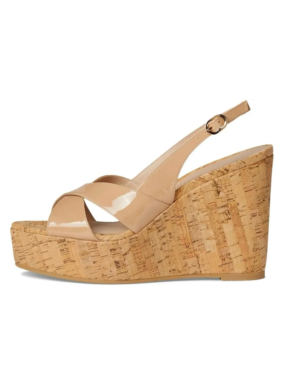 Stuart Weitzman Carmen Wedge Platform Sandals - Picture 3 of 12